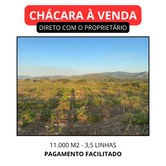  Terreno 11.000m² em Parauapebas - A 700m do asfalto, plano e com vista linda!