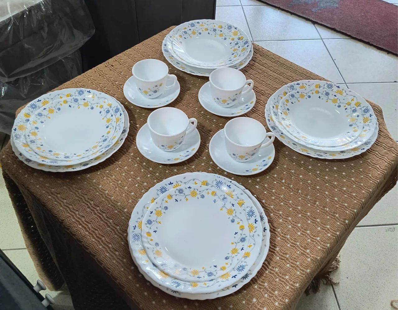 Jogo de jantar porcelana 20 pecas - Foto 4