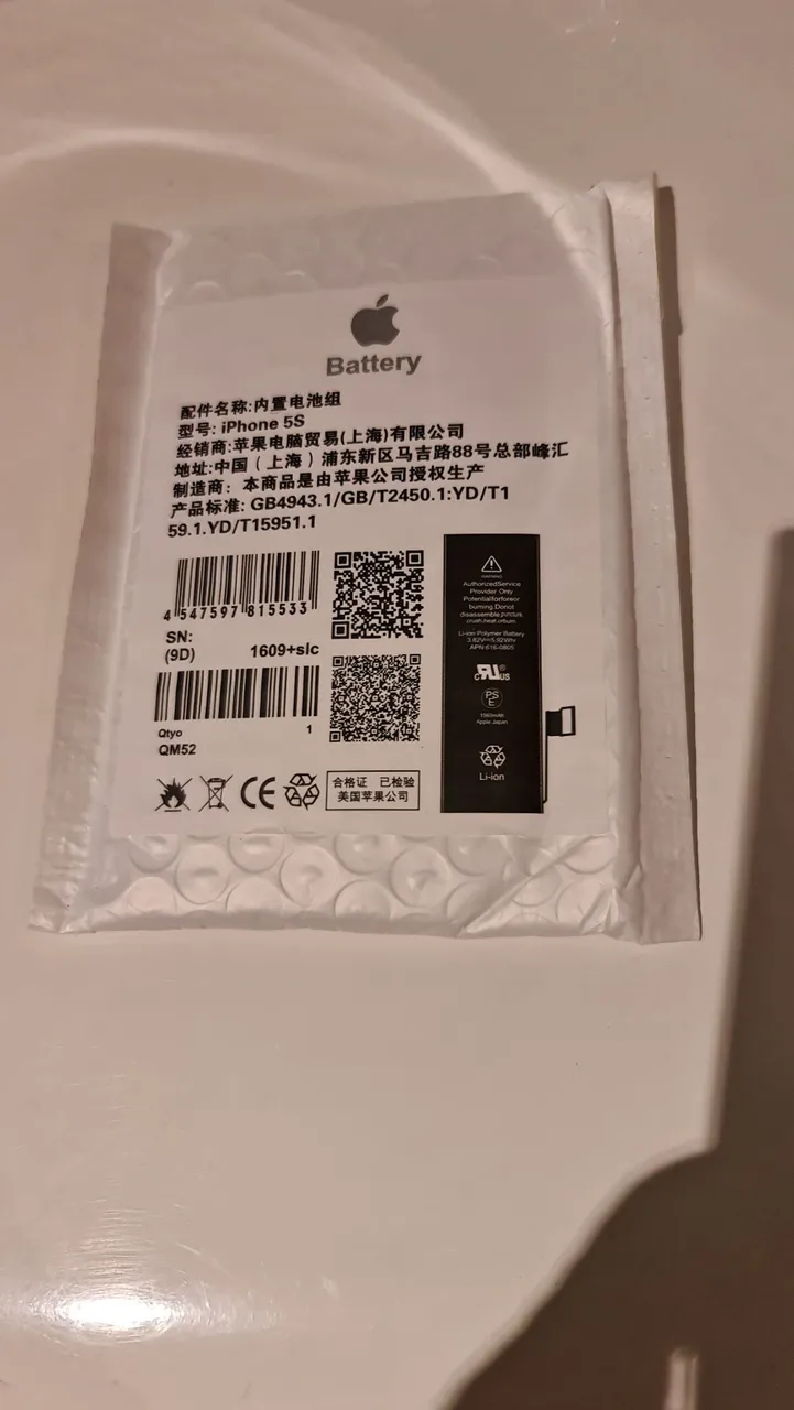 Bateria Original iPhone 5S PROMOÇÃO - ENTREGA GRÁTIS