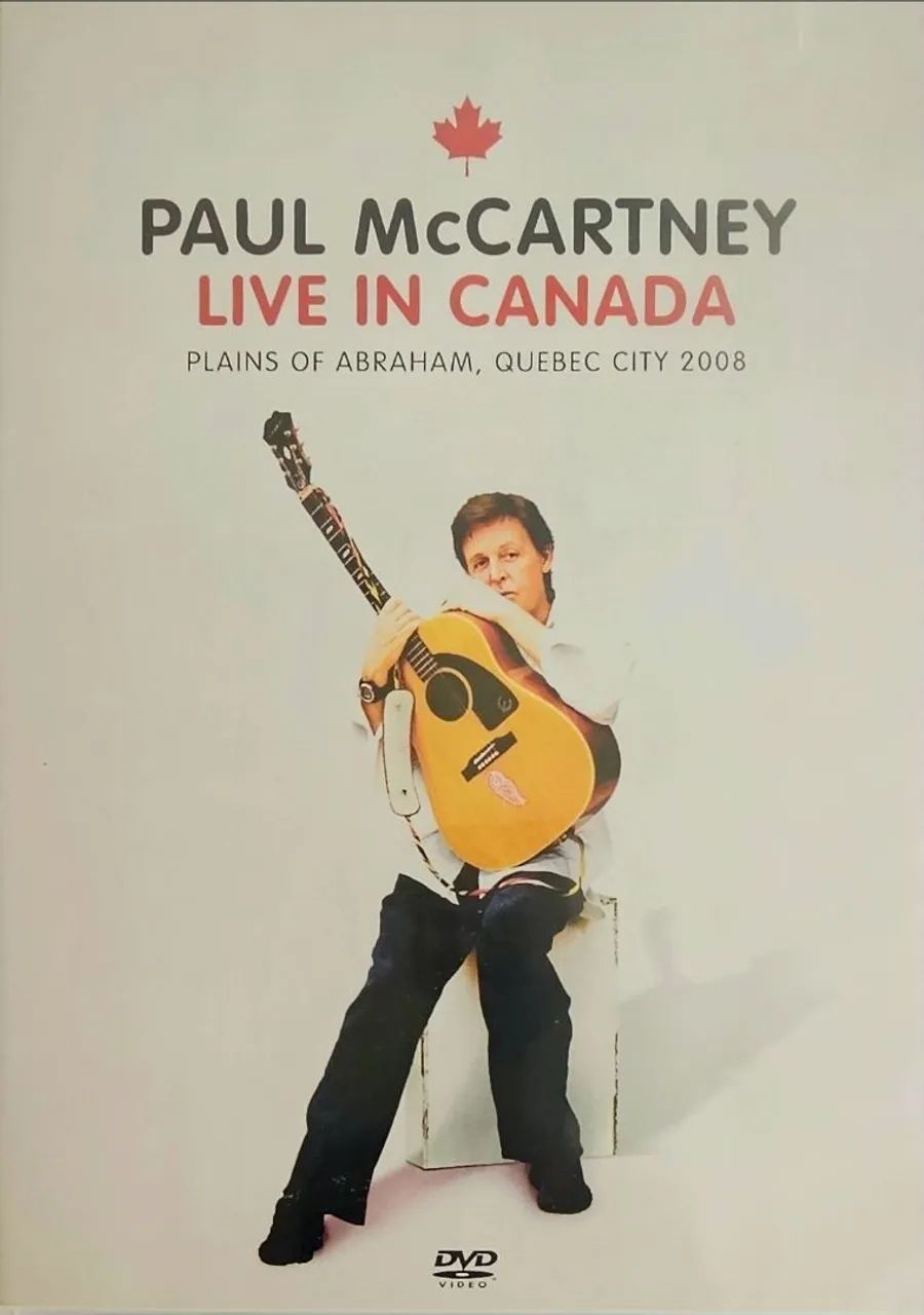 DVD Paul McCartney - Live in Canada - 2008