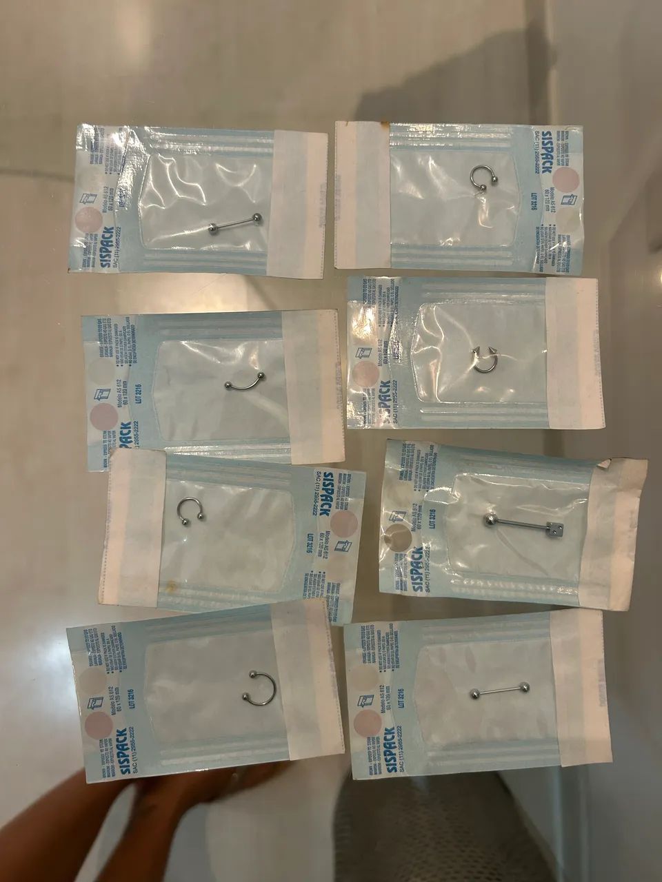 Piercings de aço inox  - Foto 2