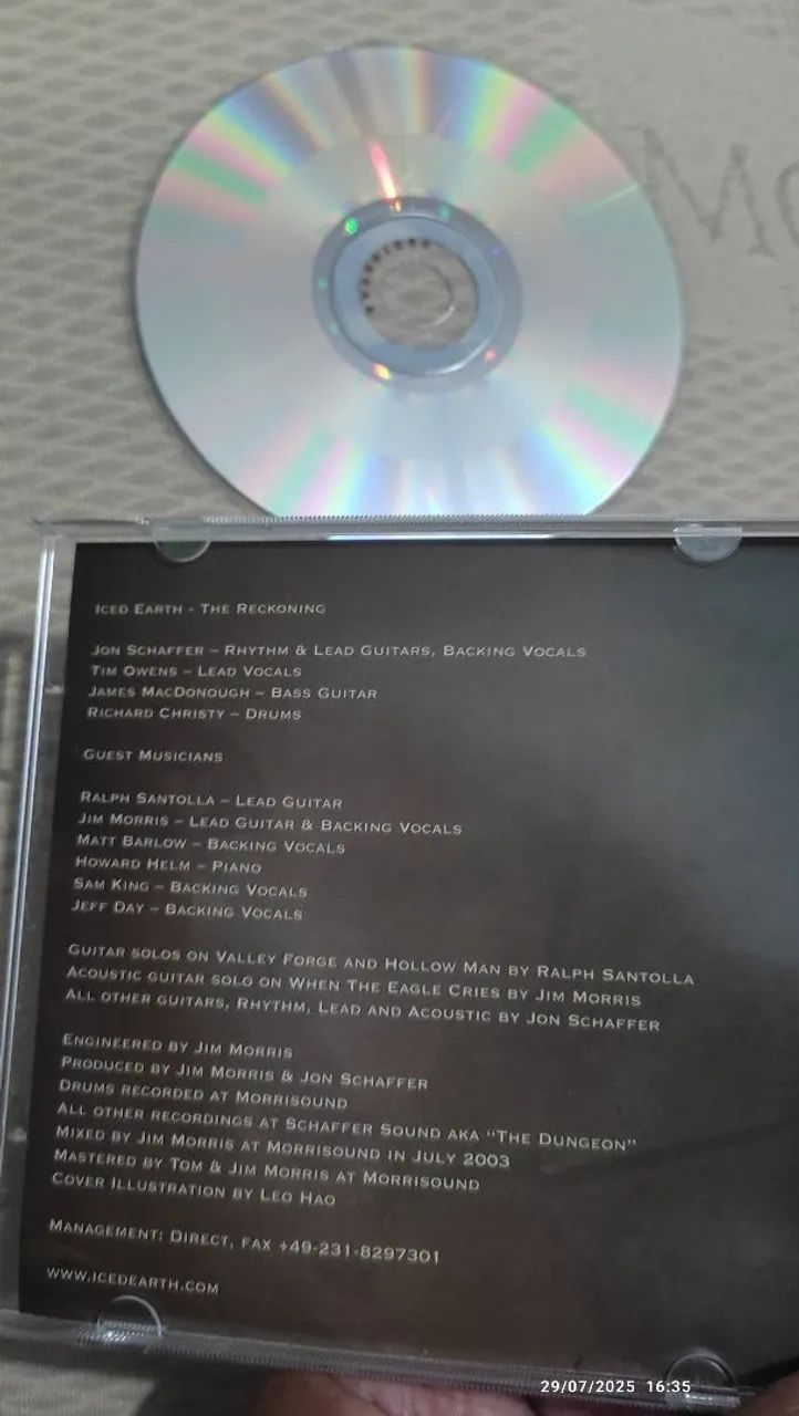 Iced Earth - The Reckoning ep raro - Foto 3