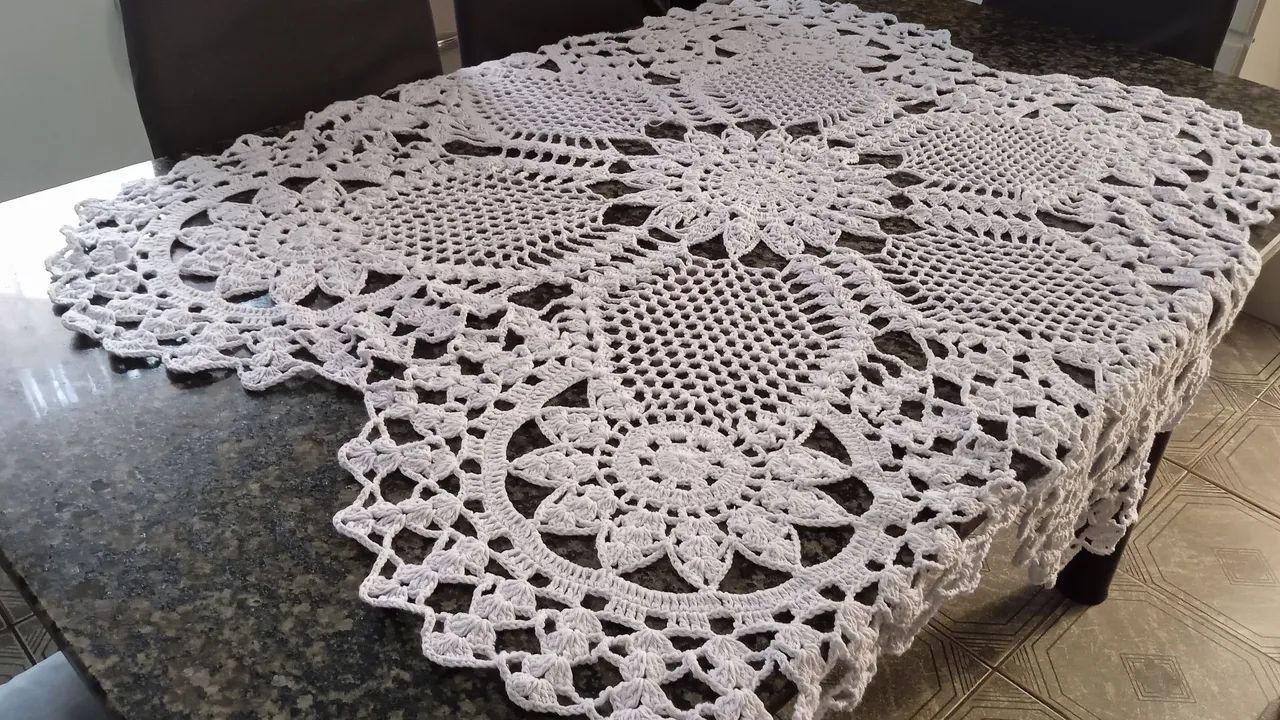 Toalha de crochê  - Foto 4