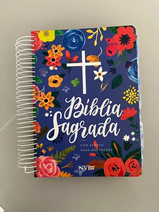 Bíblia Capa Dura NVI com abas personalizadas 