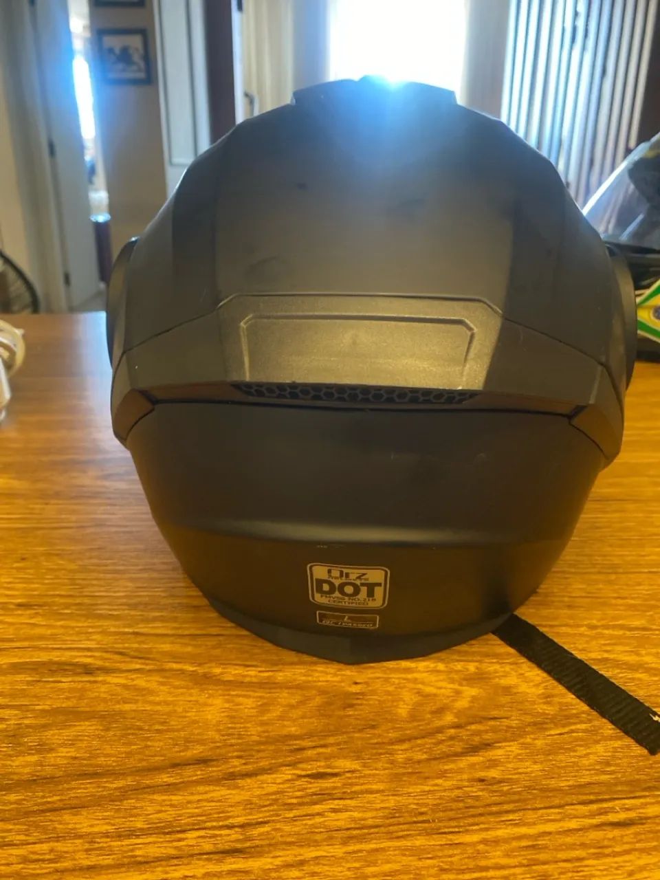 Capacete Orz - Preto escamoteavel - Foto 3