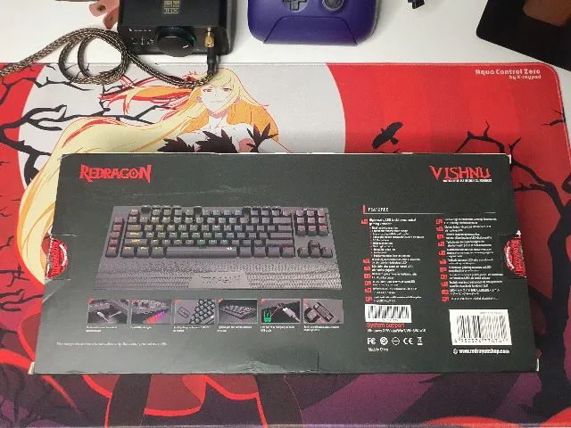 Teclado Redragon K596 Vishnu (MODIFICADO) - Foto 3