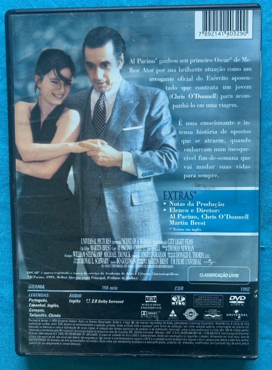DVD DO FILME PERFUME DE MULHER - Foto 3