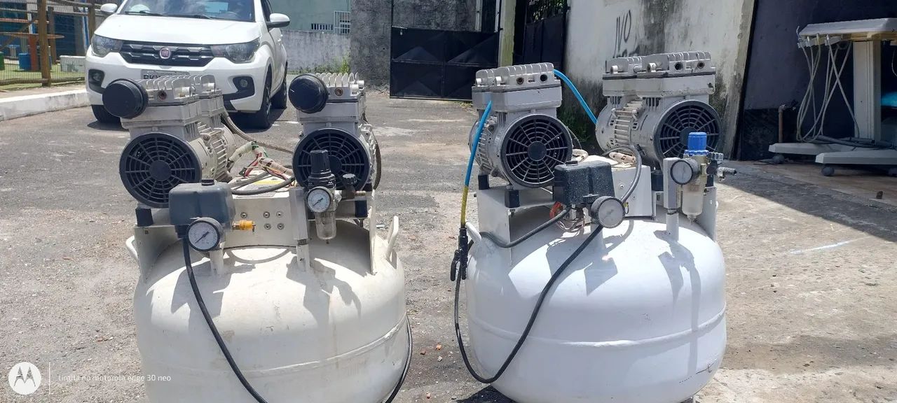 Compressor de Ar odontológico 50lts- 2 unidades - Foto 5