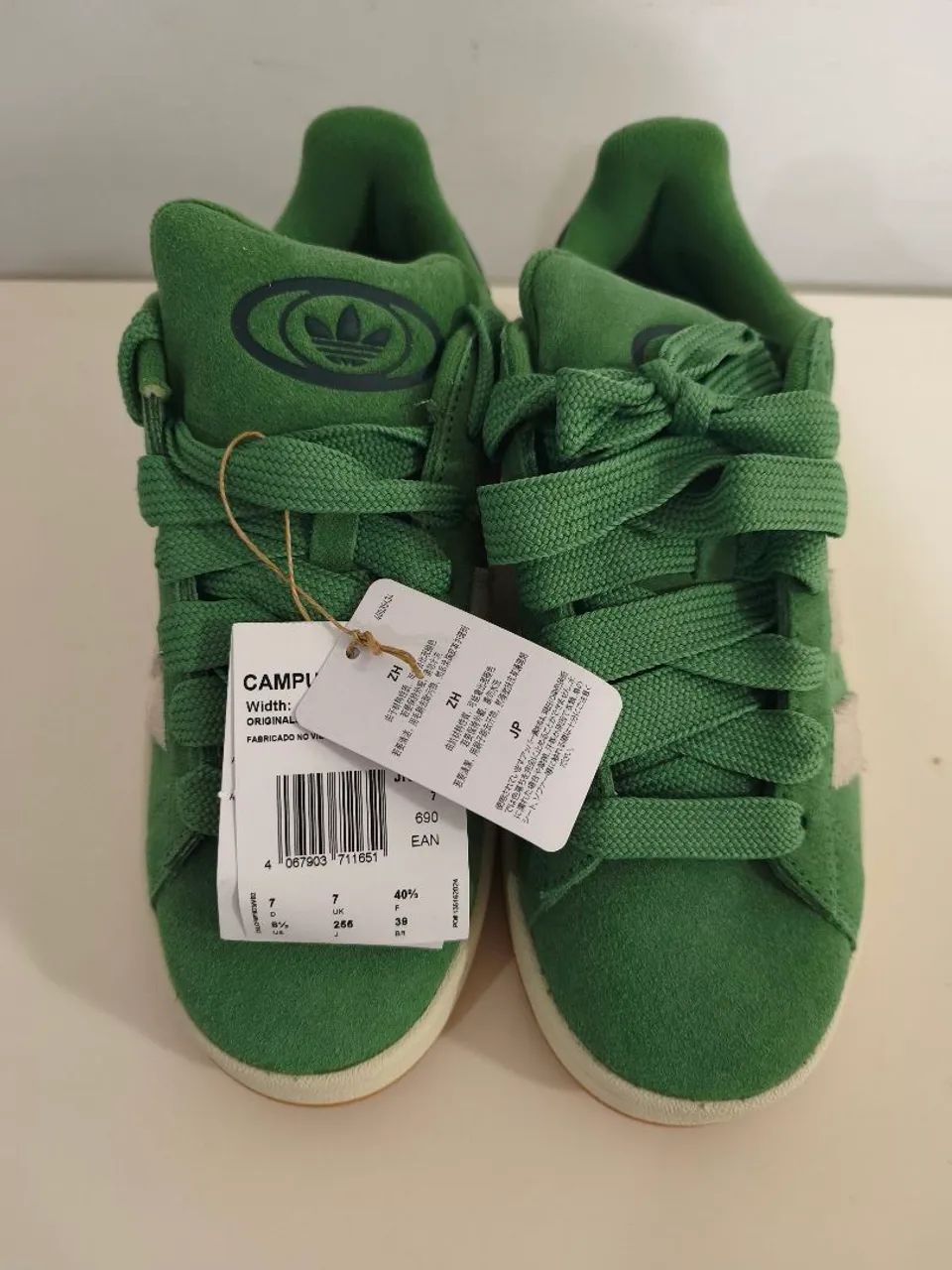 Adidas Originals Campos 39 Verde de R$ 699 por 400 nunca usado - Foto 3