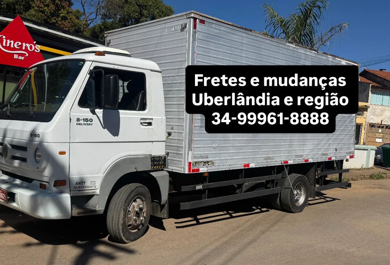Fretes e retirada de entulhos caminhão baú pra mudança  - Foto 2