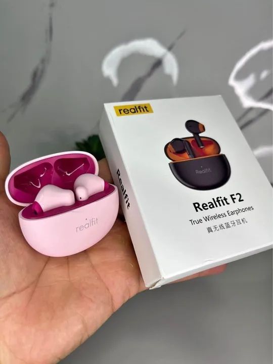 REALME REALFIT F2 LATÊNCIA ZERO + ATÉ 5H DE BATERIA!