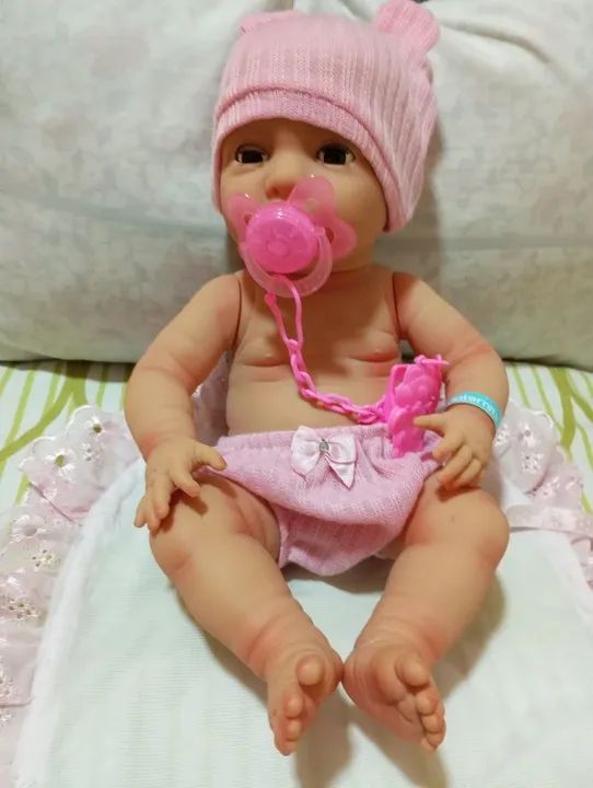 Boneca Reborn Realista da Diver toys (70,00)