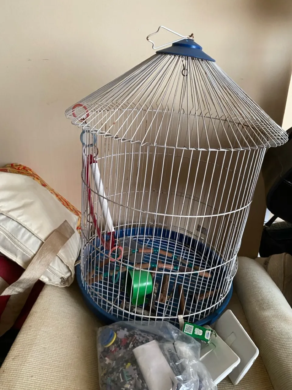 Gaiola para pássaros