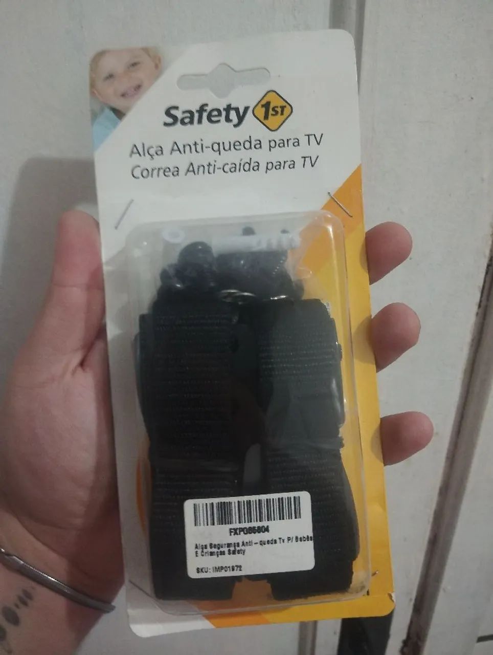 Alça anti-queda para tv