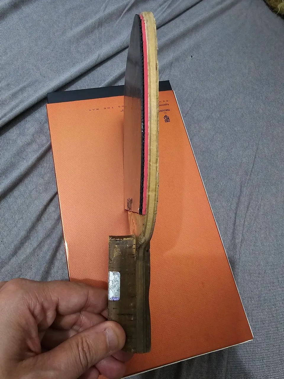 Raquete tenis de mesa caneta japonesa  - Foto 3