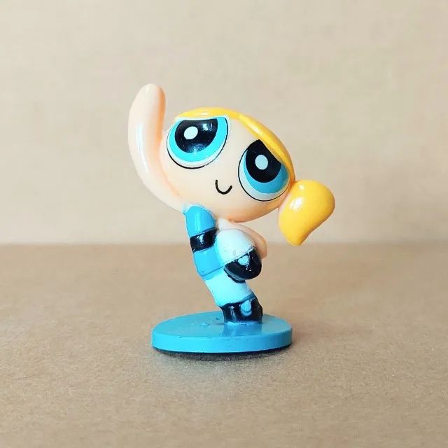 brinquedo - bonecas miniaturas lindinha meninas superpoderosas (usadas) - Foto 2