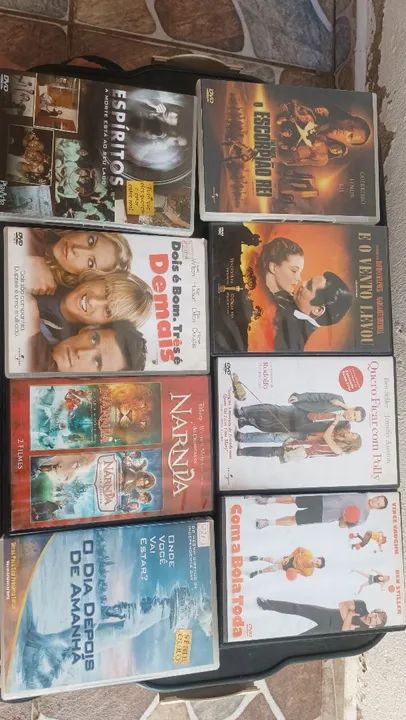 Lote de DVDs - Diversos Gêneros originais 