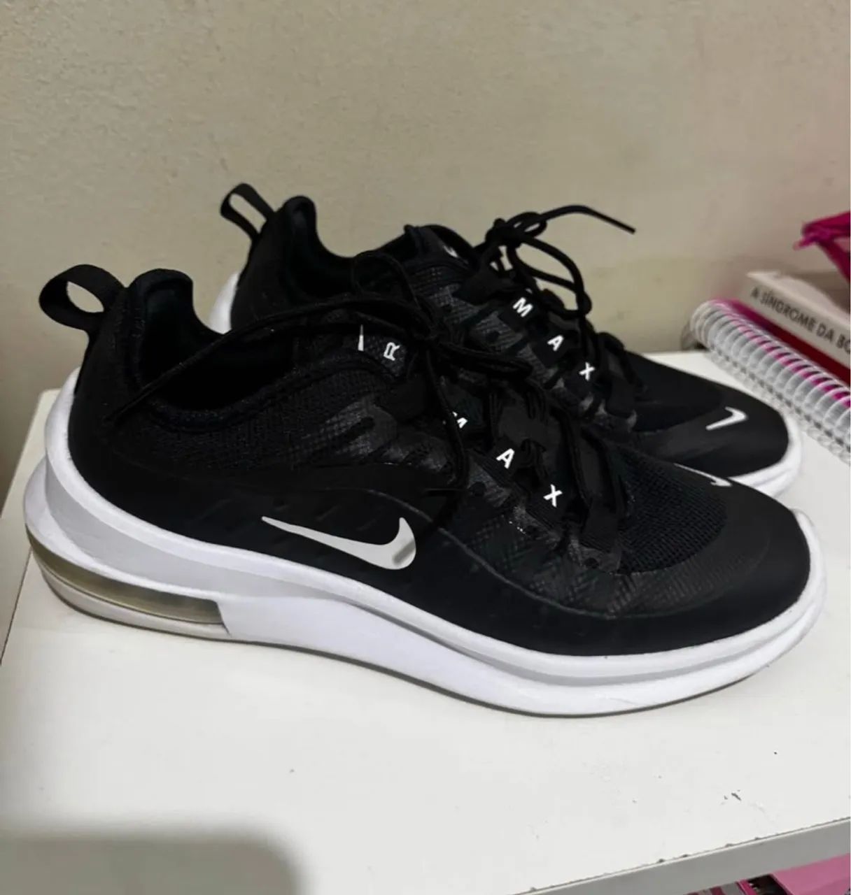 Tênis Nike Nike Air Max Olx Tênis Nike Air Max Axis Preto E Branco