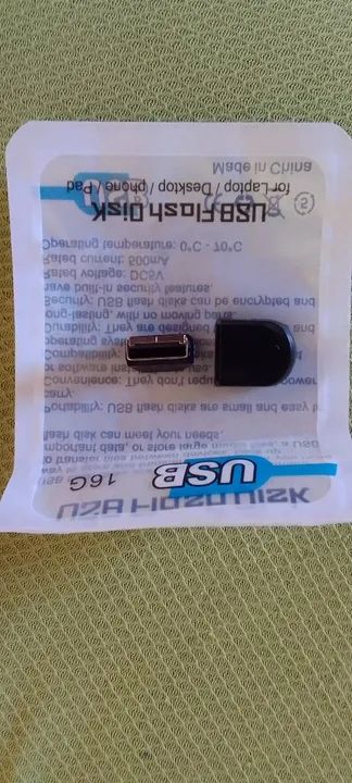Pen Drive 16GB USB Super Míni Metálico  - Foto 4