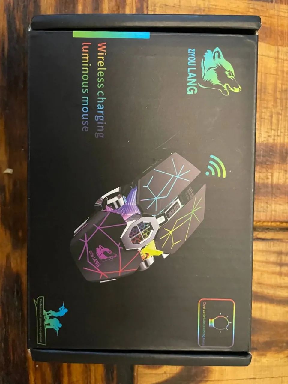 Ziyou Lang X13 Wireless Gaming Mouse Recarregável Rgb - Foto 4