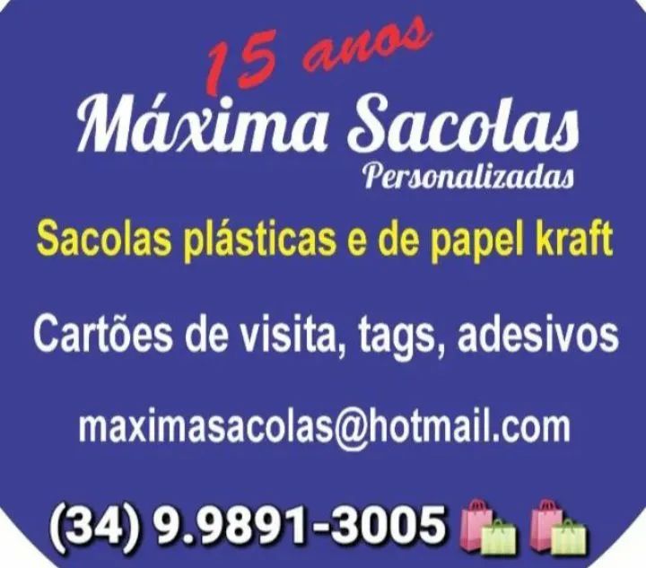 Sacola Papel Kraft Natural Personalizadas 34 9. *  - Foto 3
