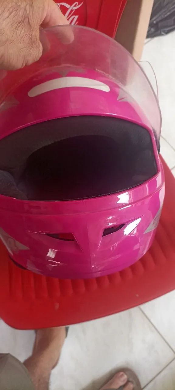 2 Capacetes semi novos - Foto 6