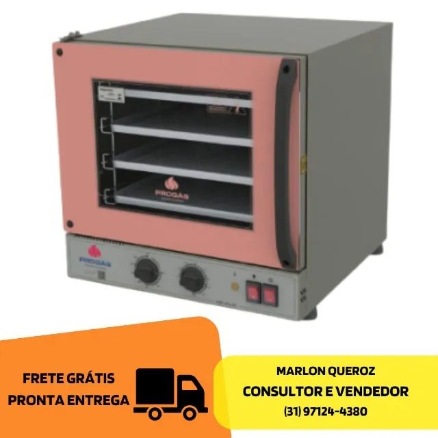 Forno Turbo Elétrico Progas Fast Oven 127/220v