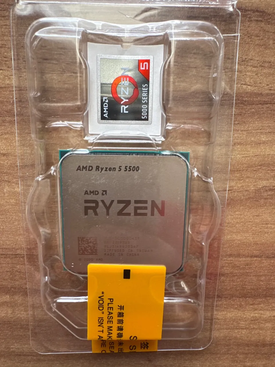 Processador AMD Ryzen 5 5500 - Novo