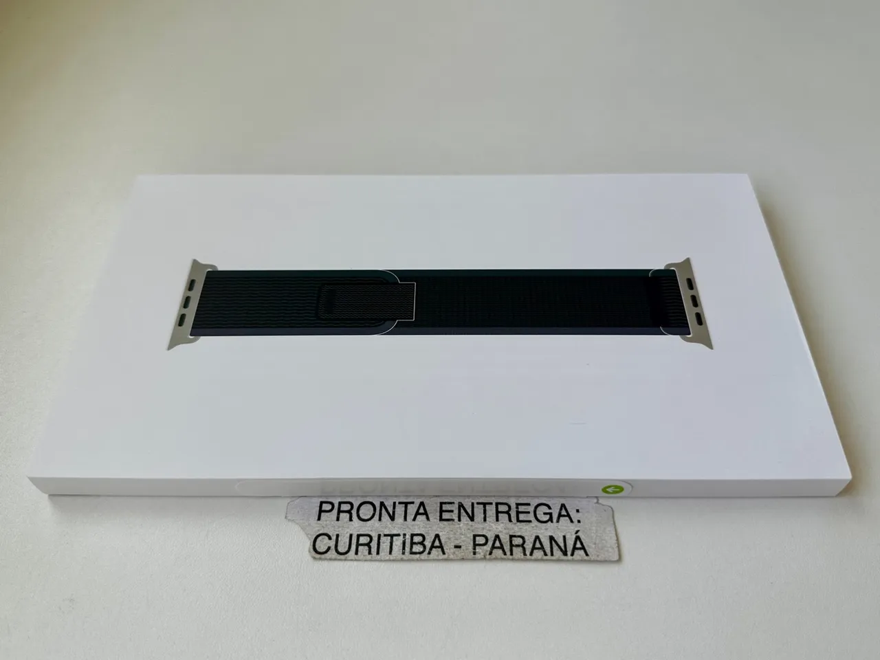 Pulseira Apple Watch ultra Loop Trail azul/preto - Original.