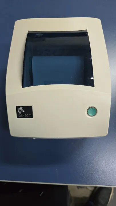 Impressora Zebra GC 420t - Usada em ótimo estado