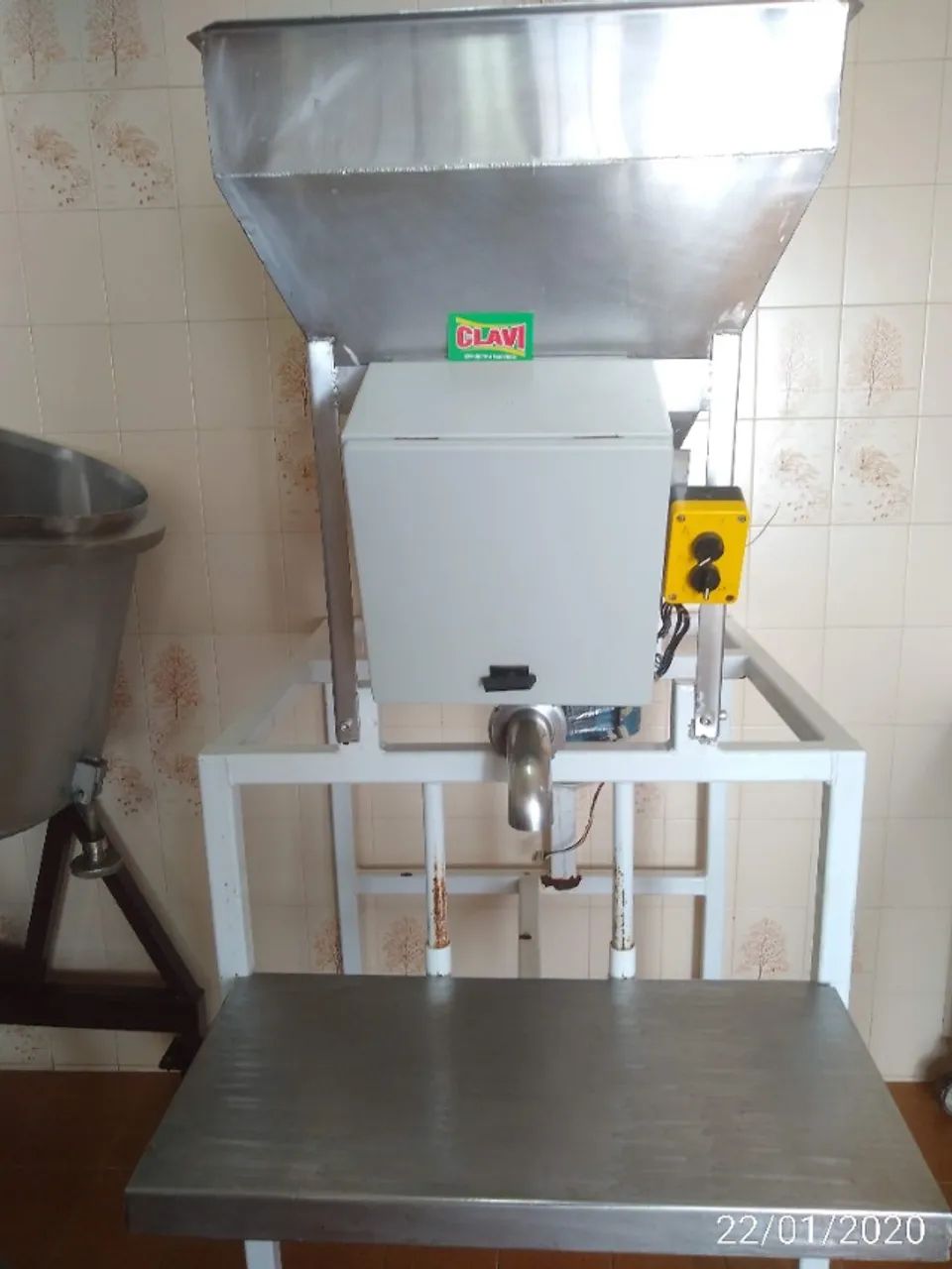 Máquina Envasadora Dosadora Inox Semi-Automática para Pastosos | 140L | Com Rosca Sem Fim - Foto 3