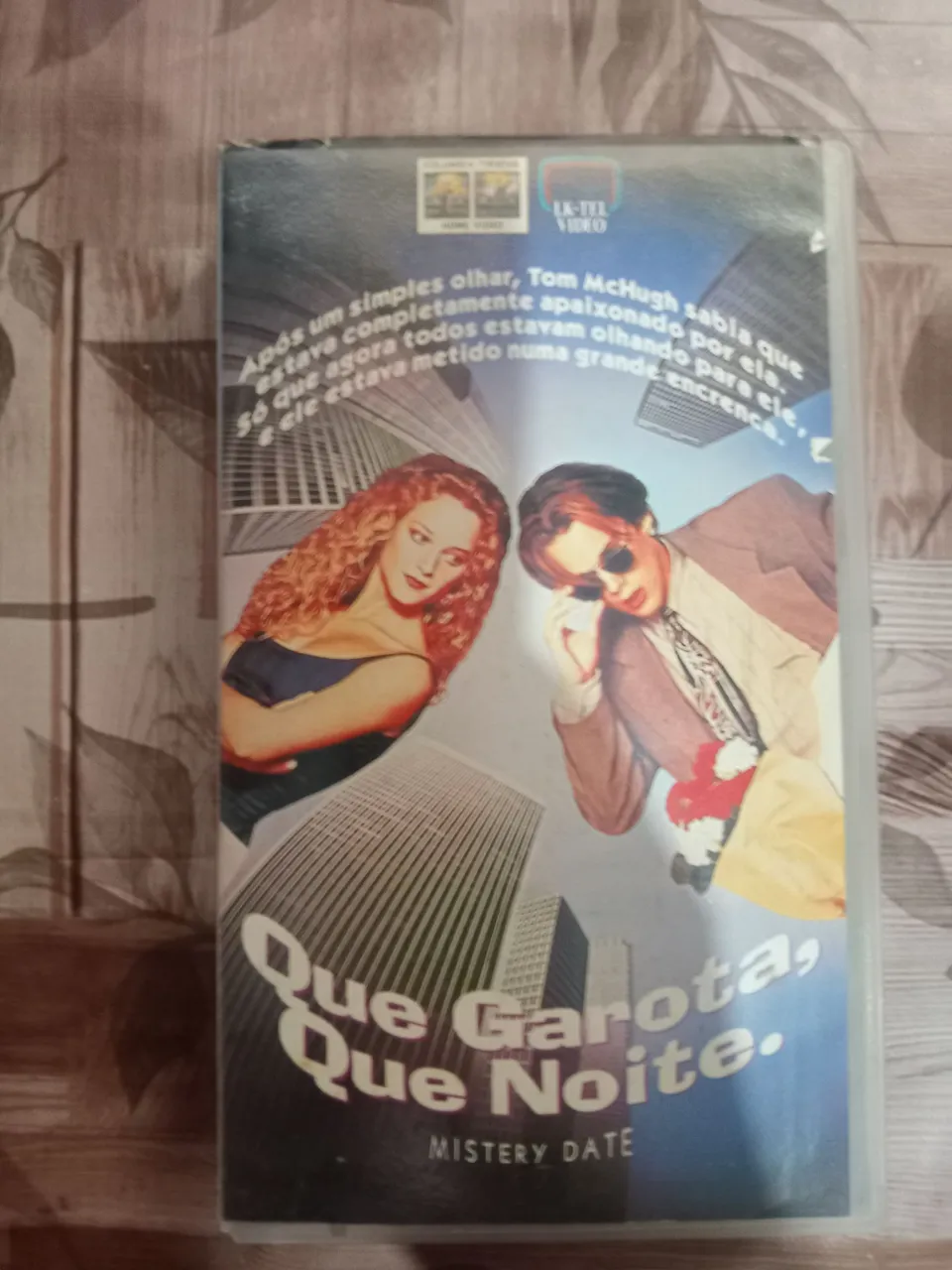 Fita VHS 'Que Garota, Que Noite' - Mistério Date