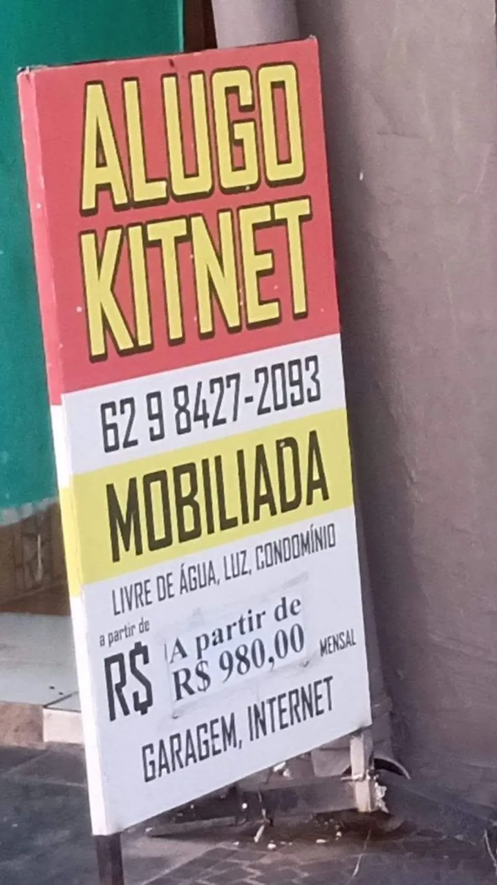ALUGUEL KITNETS MOBILIADAS EM GOIÂNIA