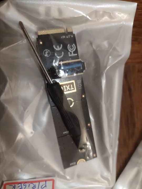 x9 Adaptador Conversor M2 Para Pci-e 4x Ssd Pci-express - Foto 3