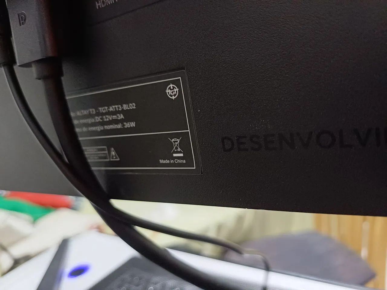 Monitor Gamer TGT 24'' Full HD 165Hz TROCO EM PLACA DE VIDEO DE 6GB OU 8GB - Foto 5