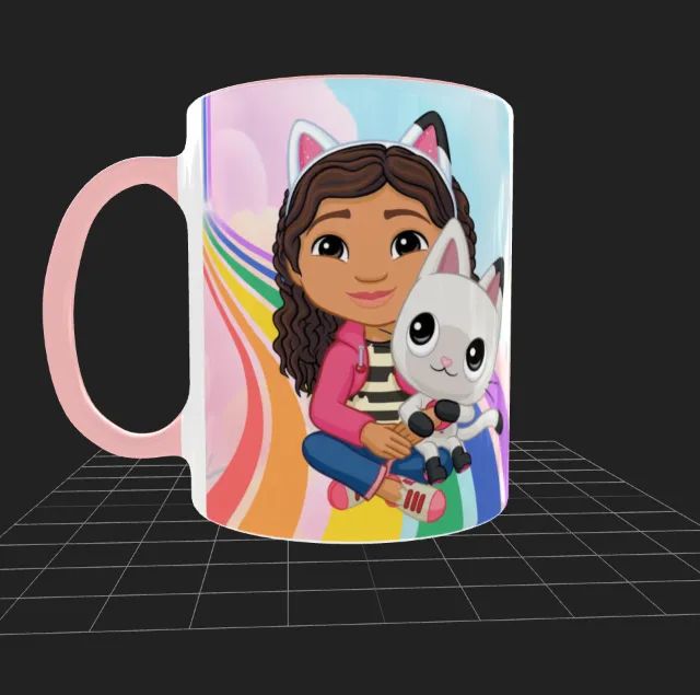 Caneca Personalizada- A Casa Mágica da Gabby - Foto 4