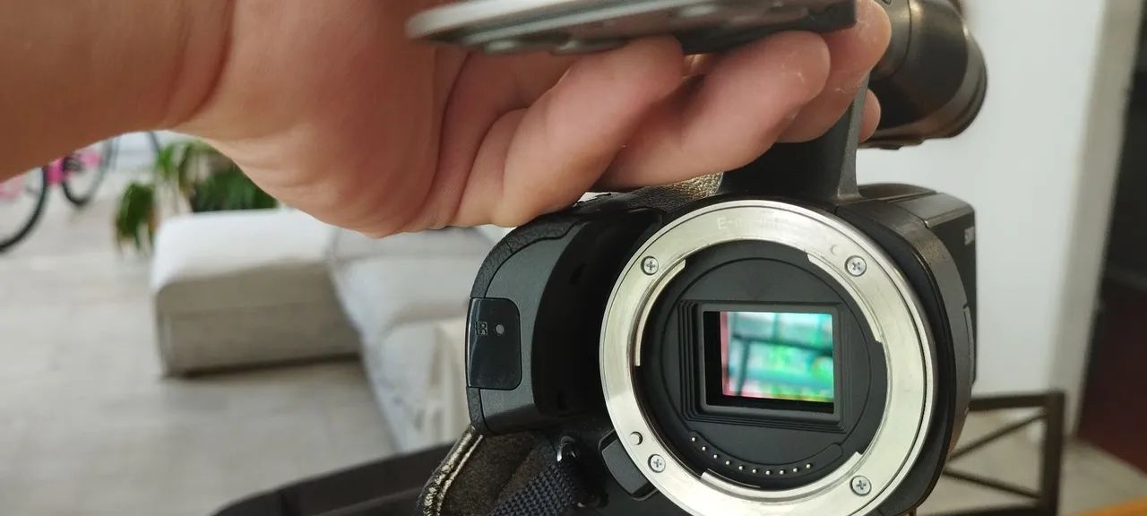 Filmadora Sony Nex vg20 - Foto 5