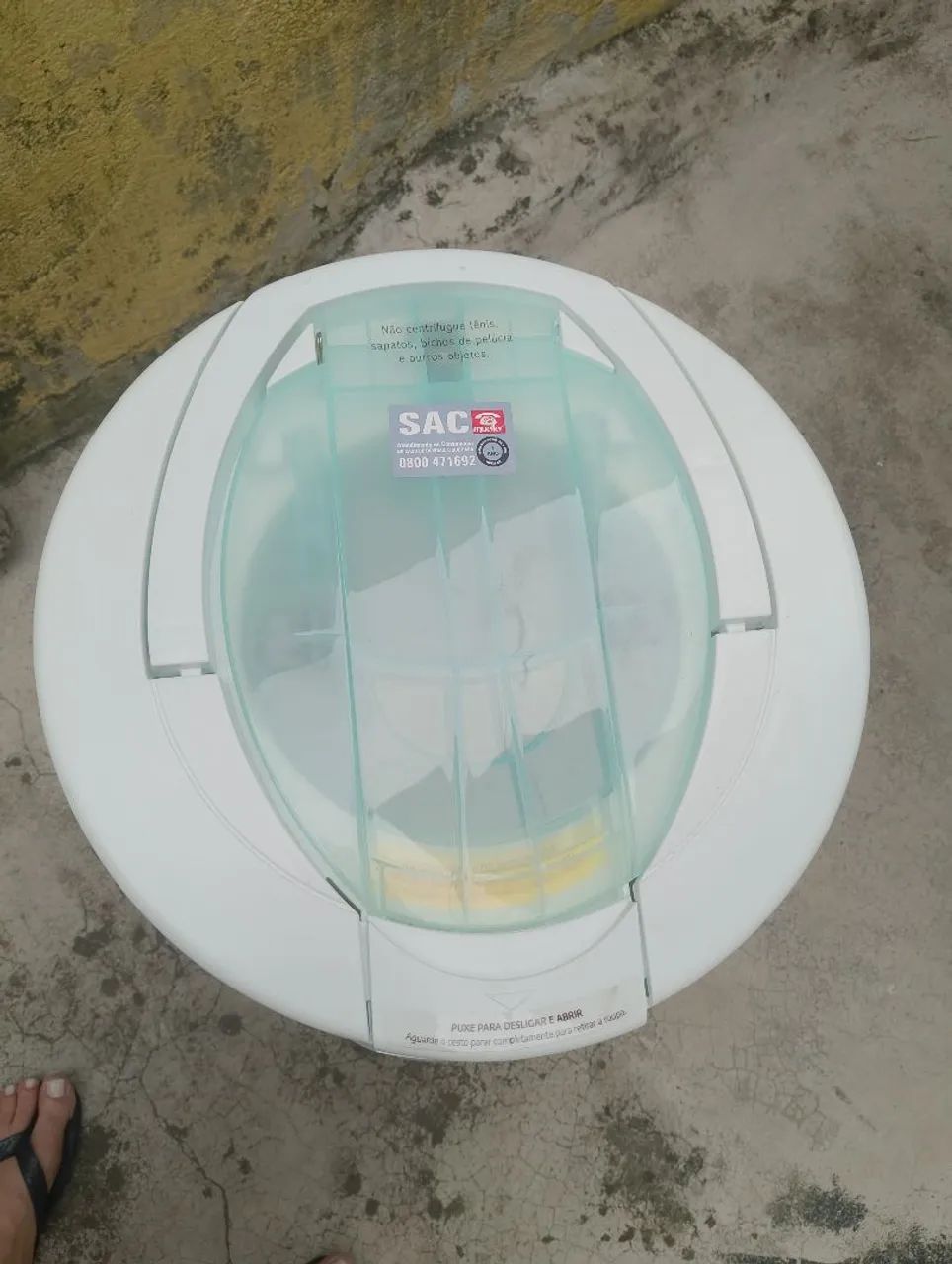 Vendo Centrifuga Usada .Pouco tempo de uso.Esta funcionando perfeitamente.Obs Não entrego 