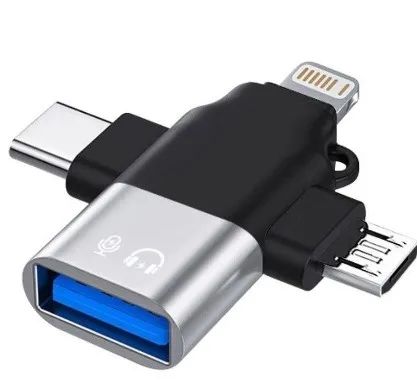 Adaptador OTG IOS V8 Tipo C KNUP HM006  - Foto 5