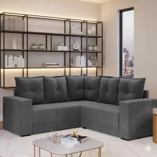 Sofa de canto patricia (produto novo)