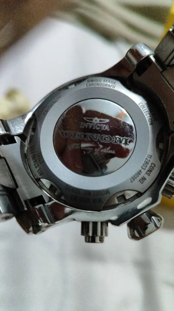 Relógio Invicta Venom Cronógrafo Masculino - Foto 4