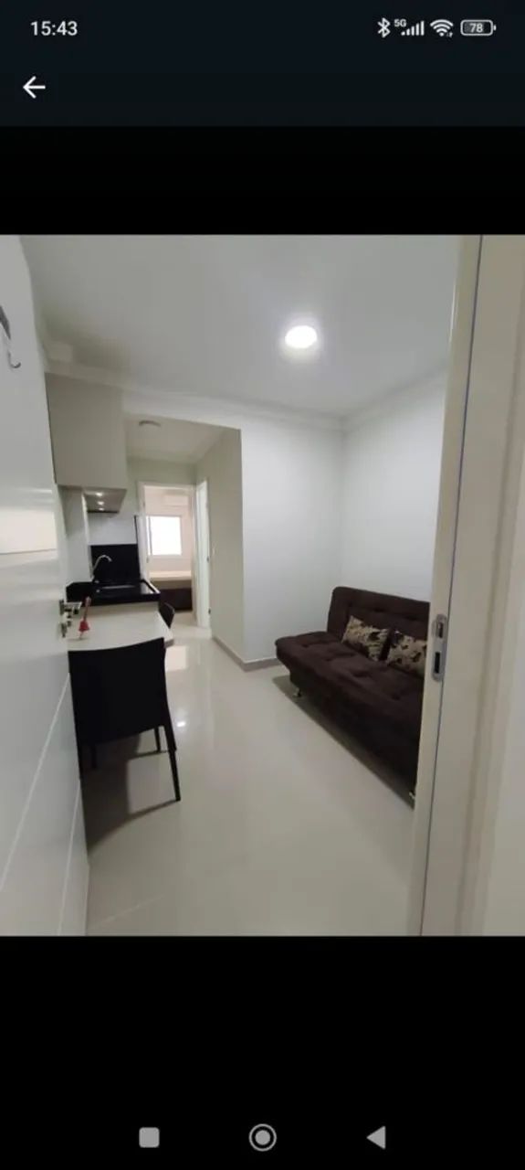 Apto 01 dormitório Locação Anual Direto com Proprietário Apartamento 80 metros do Mar - Foto 5