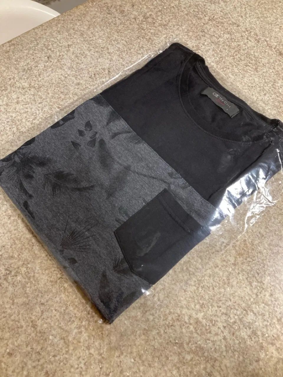 Camiseta Masculina Mycris Preta Estampada - Foto 3