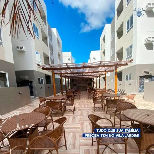 Apartamento p/alugar 2 qts 2º andar varanda piscina portaria 24h no Novo Milenio/Valentina - Foto 2