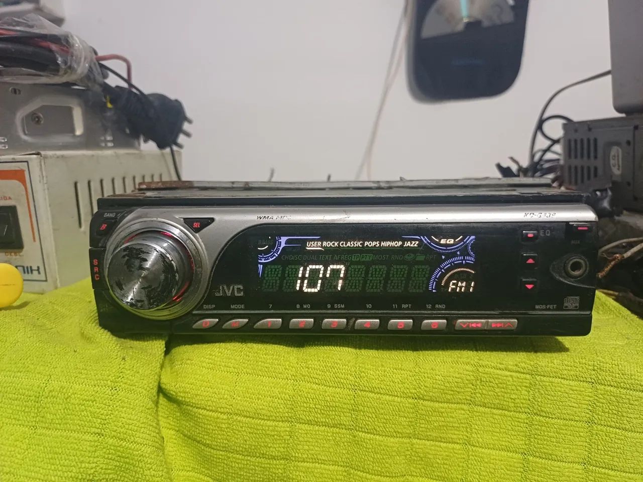 JVC KD-G489 ( NÃO TEM USB NEM BLUETOOTH) - Foto 2