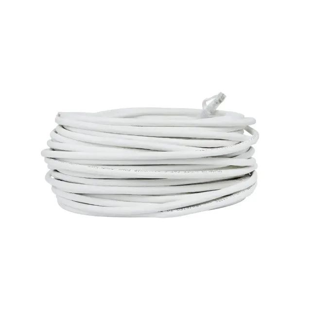 Cabo Rede Rj45 50m Ethernet Patch Cord Cat5e Azul 50 Metros - Foto 4