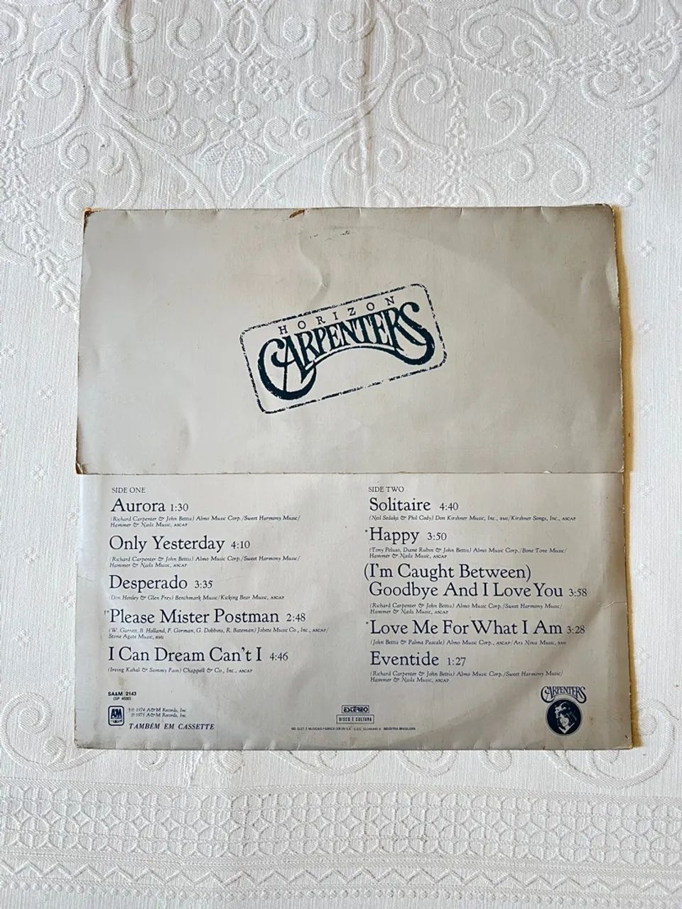 Disco de Vinil LP - Carpenters - Horizon - Foto 3