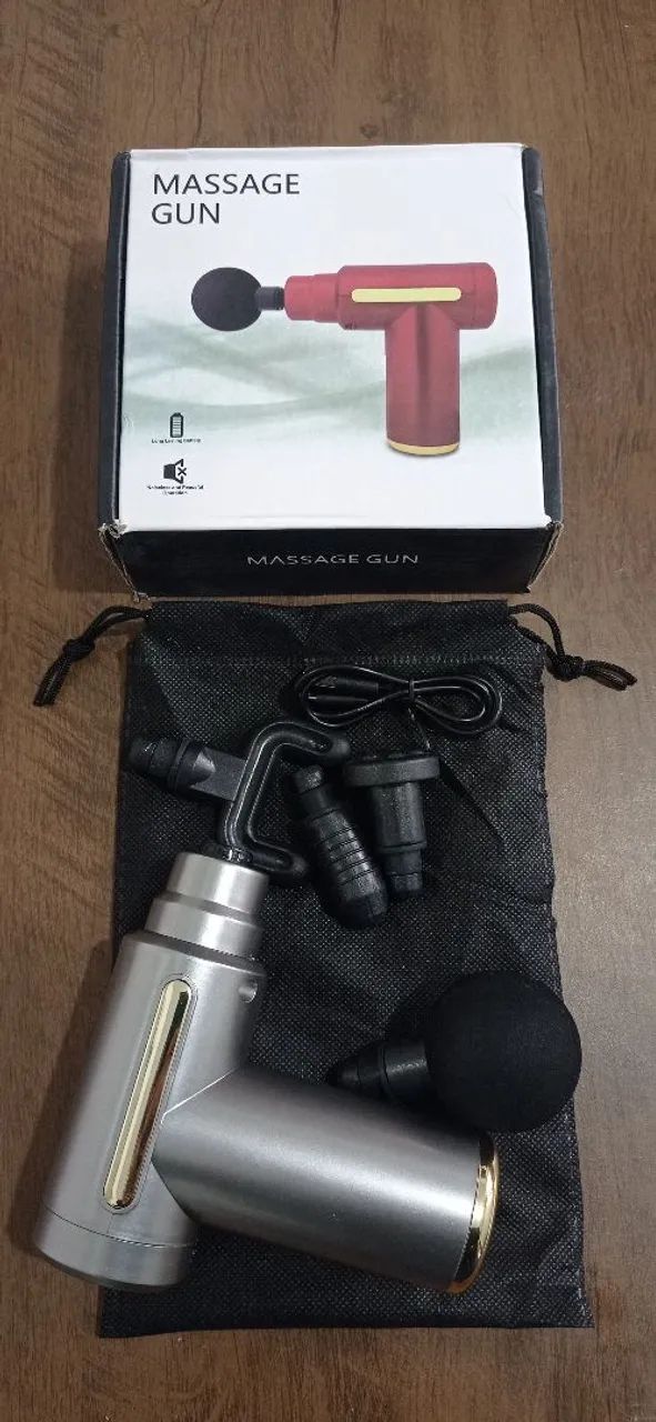 Massageador Pistola Elétrica para Relaxamento Muscular