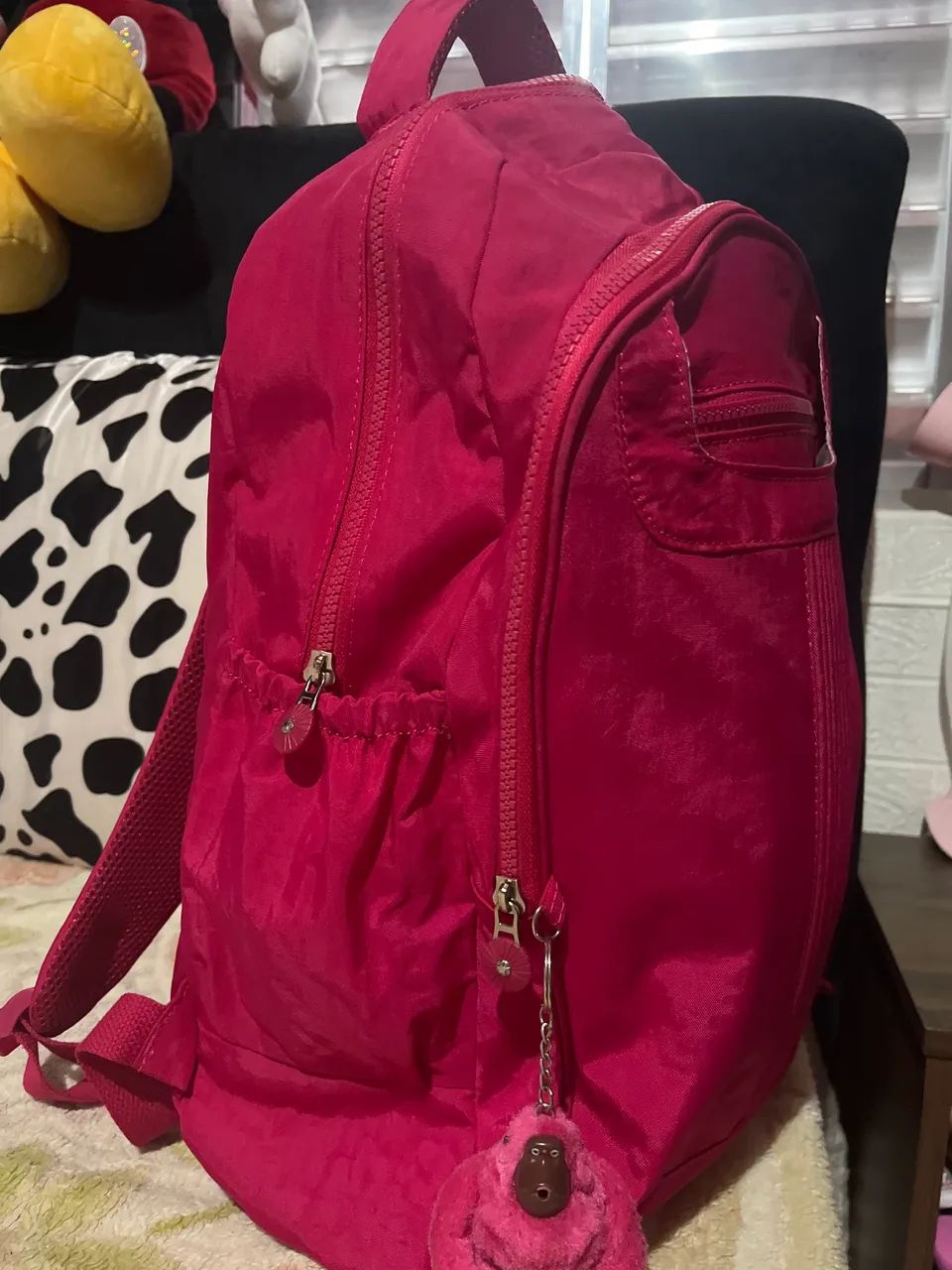 Mochila kipling rosa pink  - Foto 3