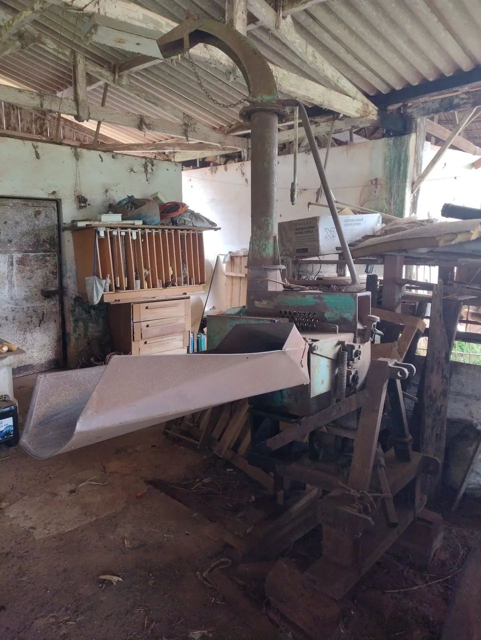 Picadeira de silagem de milho, cana e capim